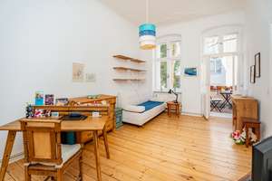 Im Herzen Friedenaus! Ruhige Altbau-Wohnung; 2 Zimmer, neue Küche, Stuck, Holzdielen, Balkon. – Die vollständige Adresse der Immobilie erhältst du vom Anbieter., 12161 Friedenau, Berlin – Vorschaubild 5