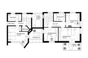 Charmante Stadtvilla mit separatem Gästehaus/Einliegerbereich in schöner und ruhiger Lage – Die vollständige Adresse der Immobilie erhältst du vom Anbieter., 81377 Am Waldfriedhof, München – Vorschaubild 14