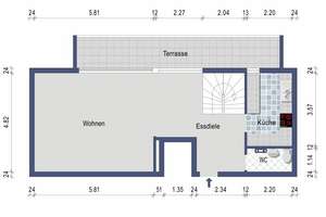 Urban wohnen auf zwei Ebenen - bezugsfreie 3,5-ZW-Maisonette mit Balkon und Potenzial – Die vollständige Adresse der Immobilie erhältst du vom Anbieter., 76135 Weststadt, Karlsruhe – Vorschaubild 13