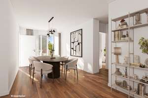 Sehr schöne 3,5-Zimmer Wohnung mit 2 Bädern und 2 Balkonen – Die vollständige Adresse der Immobilie erhältst du vom Anbieter., 80687 Friedenheim, München – Vorschaubild 2