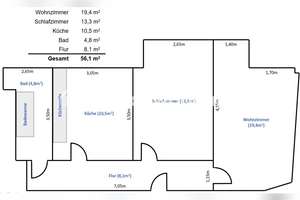 Tauschwohnung: 2-Zimmer Wohnung in Südstadt gg größer – Die vollständige Adresse der Immobilie erhältst du vom Anbieter., 50678 Neustadt/Süd, Köln – Vorschaubild 6