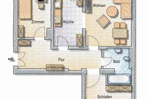 Provisionsfrei: moderne 3-Zimmer-Wohnung mit großem Garten! – Die vollständige Adresse der Immobilie erhältst du vom Anbieter., 1067 Friedrichstadt, Dresden – Vorschaubild 16