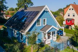 Lüftungsanlage, Wärmepumpe, Einbauküche: Energieeffizientes Schwedenstil-Einfamilienhaus Fredersdorf – Die vollständige Adresse der Immobilie erhältst du vom Anbieter., 12623 Mahlsdorf, Berlin – Vorschaubild 3