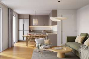 QNG-zertifiziert: 1-Zimmer Wohnung mit Stegterrasse – Eichlerstraße 18, 86154 Links der Wertach-Nord, Augsburg – Vorschaubild 6