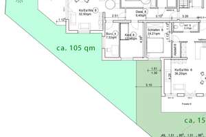 Ingolstadt-Süd (Hundszell) - 3,5 ZKB-Erdgeschosswohnung mit West-Terrasse! Ruhige Lage! – Die vollständige Adresse der Immobilie erhältst du vom Anbieter., 85051 Südwest, Ingolstadt – Vorschaubild 16