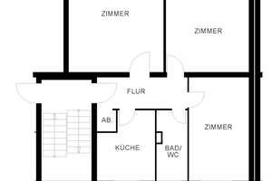 Wohnen im Grünen! – Hans-Böckler-Straße 82, 27578 Leherheide, Bremerhaven – Vorschaubild 2