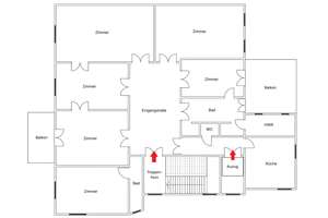 Ein Zuhause von bleibender Eleganz! Hochherrschaftliche Stilaltbauetage – Die vollständige Adresse der Immobilie erhältst du vom Anbieter., 60325 Westend-Süd, Frankfurt am Main – Vorschaubild 15
