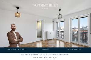 Lichtdurchflutetes Penthouse mit Süd-Balkon & Tiefgarage in Darmstadt!