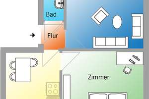 Ideal für Singles oder Pärchen! Modern 2-Zimmer-Wohnung! – Zinckestraße 6, 39122 Fermersleben, Magdeburg – Vorschaubild 10