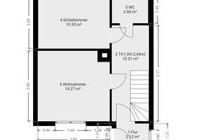 Raumwunder auf vier Etagen. Wohn-und Nutzfläche 133 m². – Die vollständige Adresse der Immobilie erhältst du vom Anbieter., 4159 Wahren, Leipzig – Vorschaubild 17