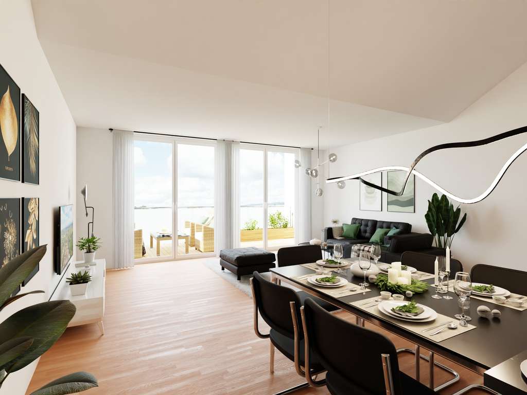 Wohnen in Kalstert - 5-Raum-Maisonette-Wohnung mit großem Balkon