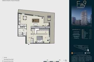 Elegante 2-Zimmer-Wohnung in Toplage – Die vollständige Adresse der Immobilie erhältst du vom Anbieter., 20457 HafenCity, Hamburg – Vorschaubild 9
