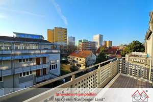 Modern & hell: Top 2-Zimmer-Wohnung mit Balkon in Erlangen 