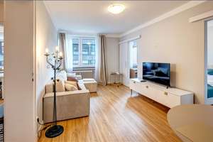 Möbliert: Zentral gelegene Wohnung in Ludwigsvorstadt – Die vollständige Adresse der Immobilie erhältst du vom Anbieter., 80336 Ludwigsvorstadt-Kliniken, München – Vorschaubild 1