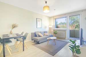 Moderne 3-Zimmer Wohnung mit Balkon in Hannover-Stöcken OPTIONAL Möbliert – Letterstraße 4a, 30419 Stöcken, Hannover – Vorschaubild 9