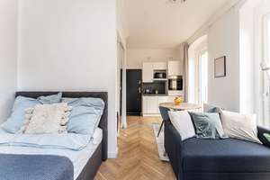 First occupancy: completely renovated studio apartment with garden in a new building in Berlin – Die vollständige Adresse der Immobilie erhältst du vom Anbieter., 13053 Alt-Hohenschönhausen, Berlin – Vorschaubild 3