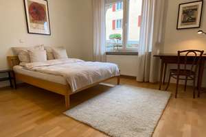 2 Zi. Altbauwohnung mit Balkon, möbliert 