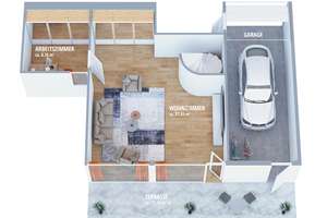Maisonette Wohnung, in bester Lage! Traumhafter Panoramablick! – Die vollständige Adresse der Immobilie erhältst du vom Anbieter., 69120 Boxberg, Heidelberg – Vorschaubild 20