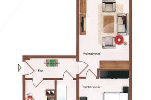 2-Zimmer-Wohnung mit Einbauküche und Waschmaschine – Yorckstraße 30b, 9130 Yorckgebiet, Chemnitz – Vorschaubild 15