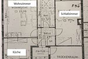Komplett sanierte, große 2-Zimmer Dachgeschosswohnung mit Balkon in Aachen-Walheim