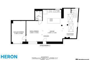 MAISONETTE – Frisch renovierte Maisonette-Wohnung mit 2 Bädern und offener Küche in Lauterstein – Die vollständige Adresse der Immobilie erhältst du vom Anbieter., 73111 Lauterstein – Vorschaubild 15