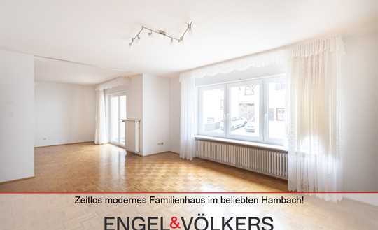 Raumwunder mit Potential: Zeitlos modernes Familienhaus im beliebten Hambach!