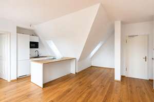 Dachgeschoss-Maisonette ** Neubau am Park ** Süd-Terrasse ** Einbauküche ** Lift – Beuchaer Straße 17, 4318 Anger-Crottendorf, Leipzig – Vorschaubild 5