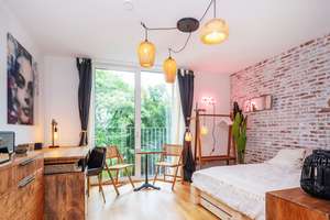 Stylische 1-Zimmer Wohnung im 3. OG mit Aufzug in M.-Neuhausen (inklusive Nebenkosten) – Landshuter Allee 158a, 80637 Dom Pedro, München – Vorschaubild 15