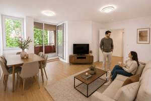 Frisch saniert & sofort bezugsfrei: 3 Zimmer mit Balkon nahe Ku’damm, provisionsfrei! – Die vollständige Adresse der Immobilie erhältst du vom Anbieter., 10709 Halensee, Berlin – Vorschaubild 2