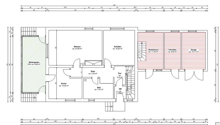Grundriss Erdgeschoss