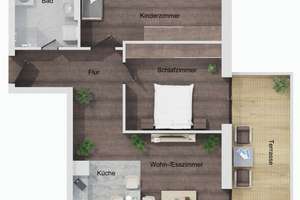 Provisionsfrei & Zukunftssicher: KfW 40 3-Zimmer-Wohnung in sonniger Lage Bad Boll – Die vollständige Adresse der Immobilie erhältst du vom Anbieter., 73087 Bad Boll – Vorschaubild 16
