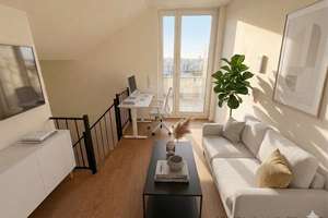 Penthouse-Feeling pur: 2,5 Zi. Neubauwohnung mit Panorama-Dachterrasse & Bergblick – Aubing-Ost-Straße 68/70, 81245 Altaubing, München – Vorschaubild 8