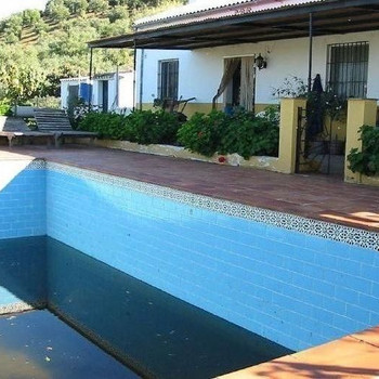 VERKAUF VON RUSTIKALEM GRUNDSTÜCK MIT HAUS, LAGERHALLE UND POOL. EL GASTOR