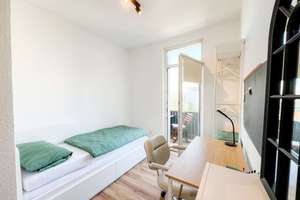 Vollmöblierte Business-Wohnung mit Südbalkon & Arbeitsplatz in zentraler Innenstadtlage – Die vollständige Adresse der Immobilie erhältst du vom Anbieter., 34117 West, Kassel – Vorschaubild 5