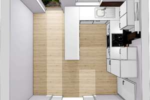 Hochwertige 3-Zimmer Wohnung mit Einbauküche und großem Südbalkon im 2. OG, inkl. Garage + Garten – Brettener Str. 55, 75177 Nordstadt, Pforzheim – Vorschaubild 9