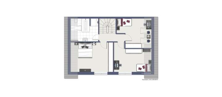 Grundriss Obergeschoss