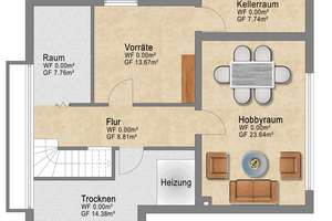 Bungalow mit Potenzial auf 873 m² Grundstück in Darmstadt-Kranichstein – 64289 Kranichstein, Darmstadt – Vorschaubild 13