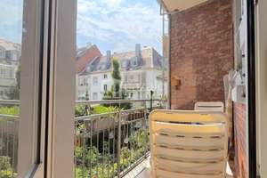 Klassischer Altbaucharme in der Süd-Weststadt - 4-Zimmer-Wohnung mit Balkon, Marmor- u. Parkettboden – Die vollständige Adresse der Immobilie erhältst du vom Anbieter., 76137 Südweststadt, Karlsruhe – Vorschaubild 6