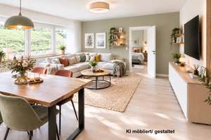 24,5 fach bei Anlage * Renovierte 2 Zi.-Wohnung mit Stellplatz & EBK * vermietet