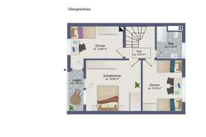 Familiengerechtes Reihenendhaus in gesuchter Wohnlage – Die vollständige Adresse der Immobilie erhältst du vom Anbieter., 64297 Eberstadt, Darmstadt – Vorschaubild 3