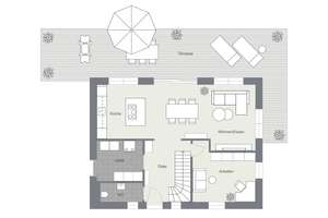 Bi-Vilsendorf: Sonniges Einfamilienhaus (KfW-Effizienzhaus 40-QNG ) mit großer Terrasse und Garten – Die vollständige Adresse der Immobilie erhältst du vom Anbieter., 33739 Jöllenbeck, Bielefeld – Vorschaubild 27
