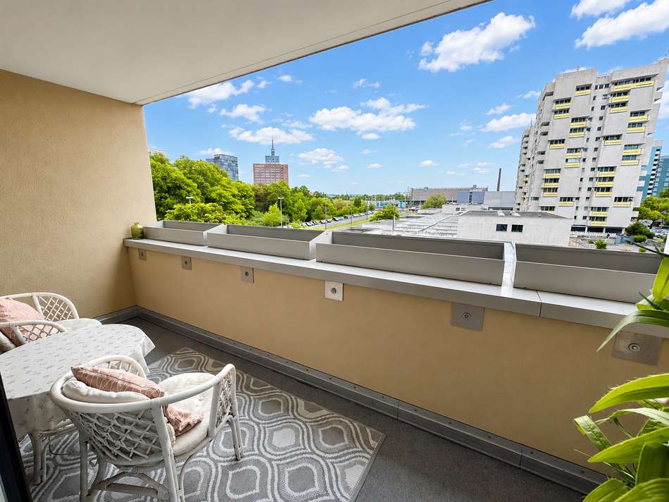 Balkon Ausblick