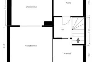 Charmantes Reihenhaus mit Erweiterungspotential in Feldrandlage von Bonames – Frankfurt am Main – Vorschaubild 9