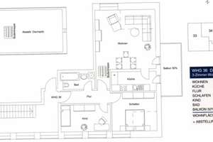 Wohnen in ruhiger Lage* 3 Zimmer / Balkon – Zur Eiche 2, 1239 Lockwitz, Dresden – Vorschaubild 3