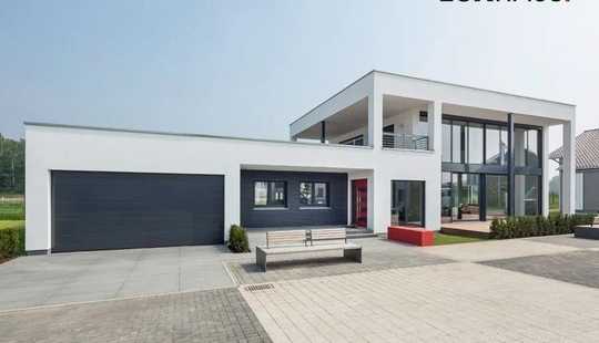Bild von LUXHAUS Villa mit Aussicht 202m² WF inkl. Keller alles noch individuell planbar Schlüsselfertig