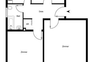 3-Zimmer-Wohnung mit Balkon in bester Lage von Lichterfelde-West – Die vollständige Adresse der Immobilie erhältst du vom Anbieter., 12203 Lichterfelde, Berlin – Vorschaubild 9
