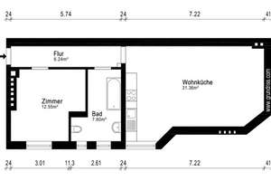Vollmöblierte Altbauwohnung nahe TU Berlin & Spree – mit hohen Decken & Premium-Ausstattung – Guerickestraße 41, 10587 Charlottenburg, Berlin – Vorschaubild 12