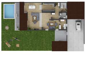 Exklusives und energieeffizientes Einfamilienhaus mit Pool und Garten  – Die vollständige Adresse der Immobilie erhältst du vom Anbieter., 85649 Brunnthal – Vorschaubild 27