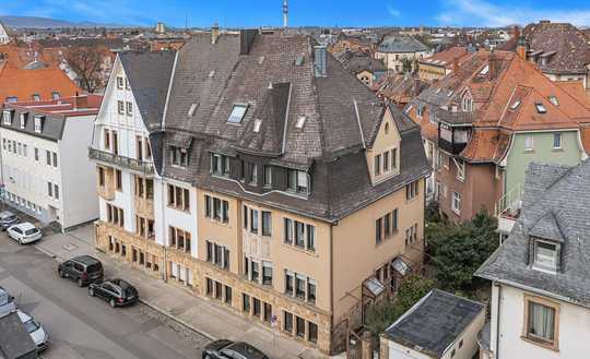 Toplage Landau: historischer Altbau, 4 Einheiten, Denkmal-AfA und optimal für WG-Vermietung geeignet