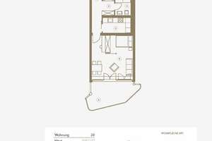 WE Nr. 28: Lebensräume mit Klarheit * 1-Zimmer-Wohnung im Prinzregenten Quartier 2|4|6 – Wagenbauerstraße 2, 81677 Parkstadt, München – Vorschaubild 9